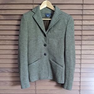 Classic Ralph Lauren tweed wool blazer